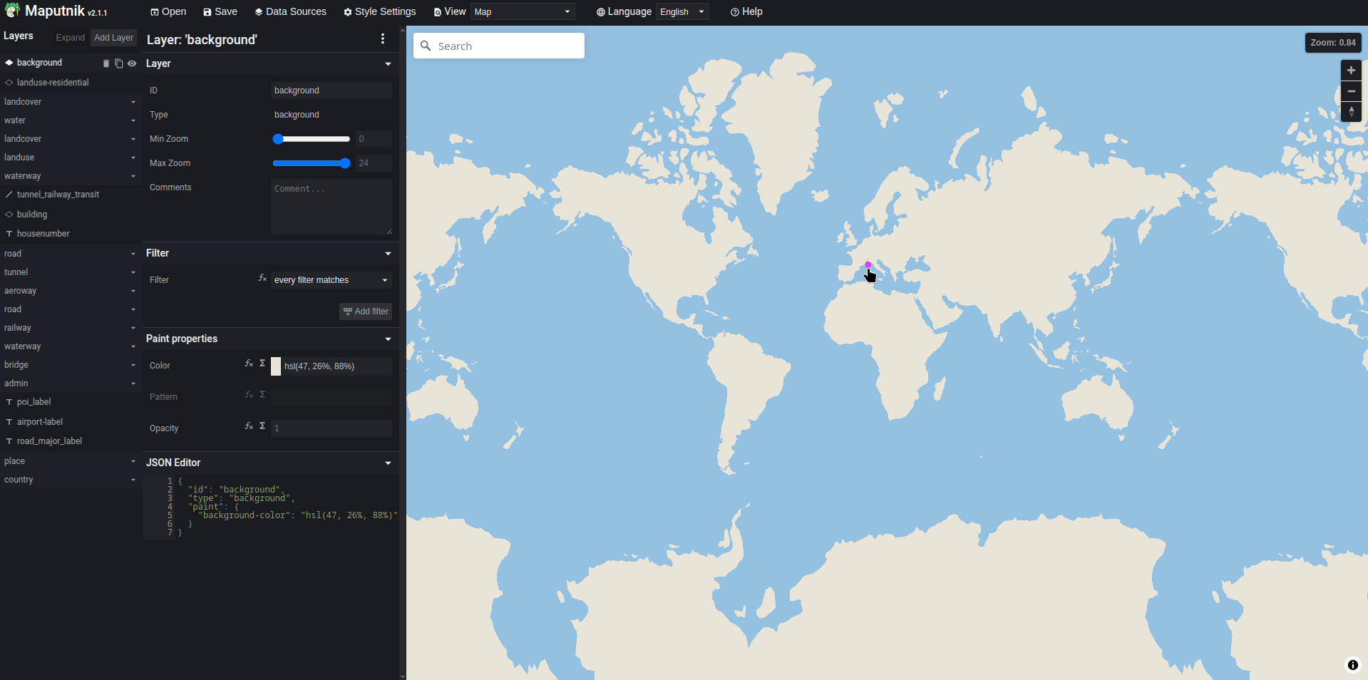 where monaco is on a map