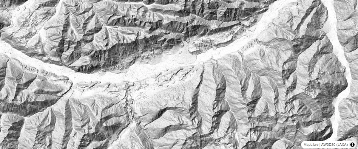 Add a simple hillshade layer.