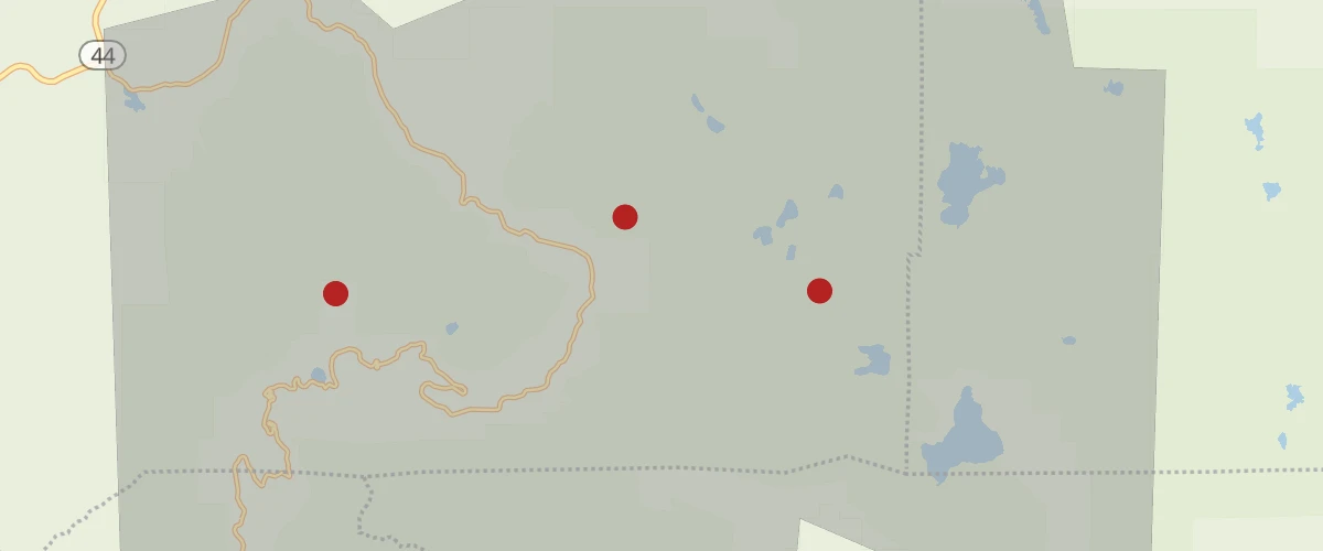 Add a polygon and circle layer from the same GeoJSON source.
