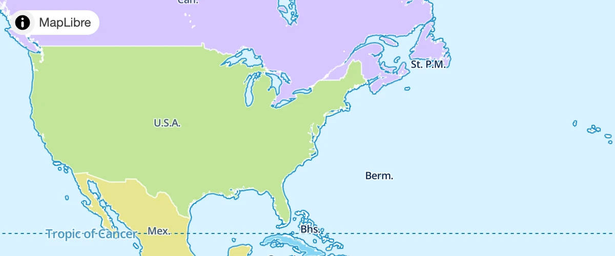 Place attribution in the top-left position when initializing a map.