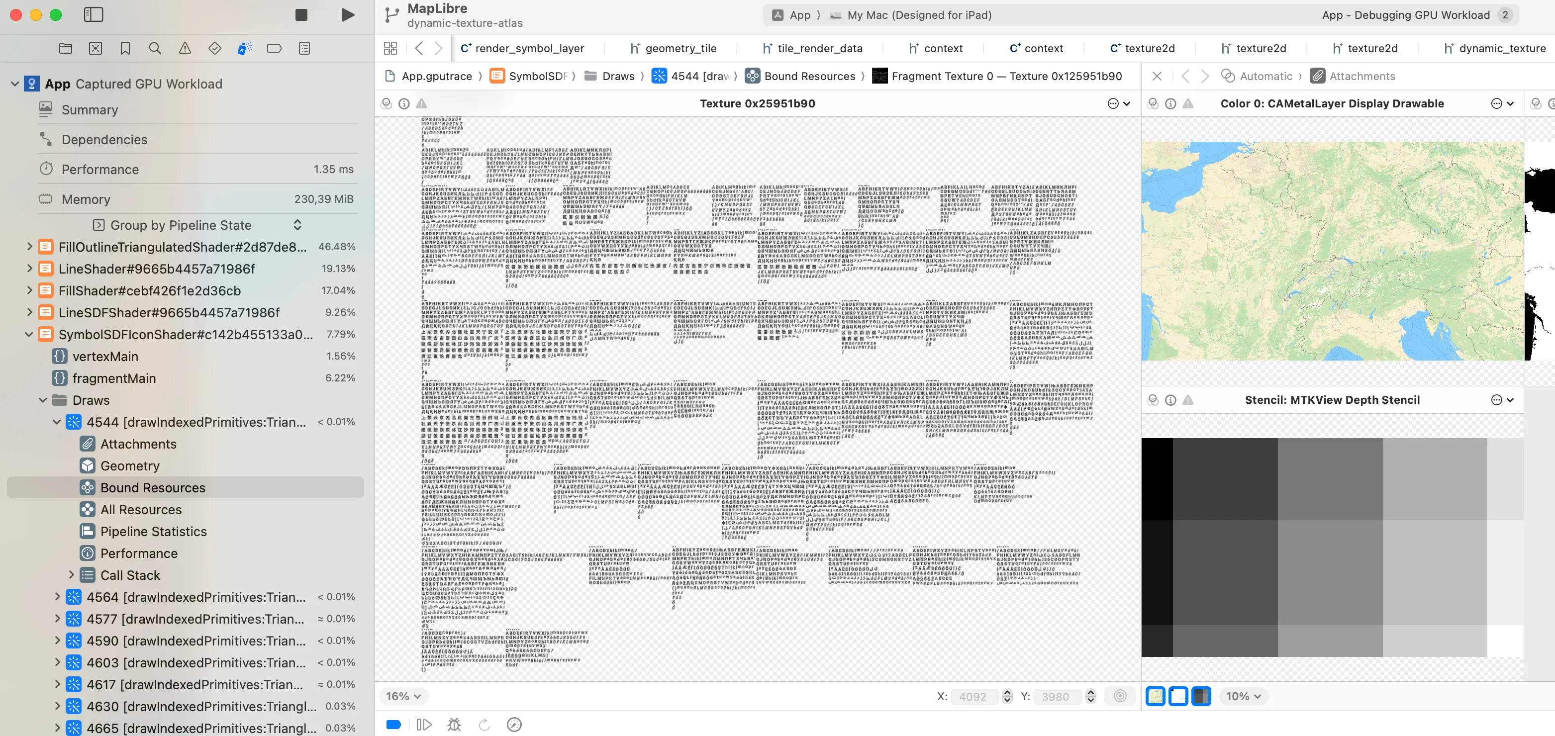 Dynamic Texture Atlas