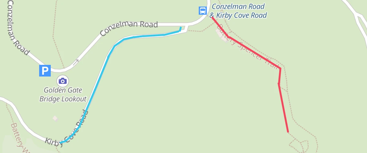 Create a visualization with a data expression for line-color.